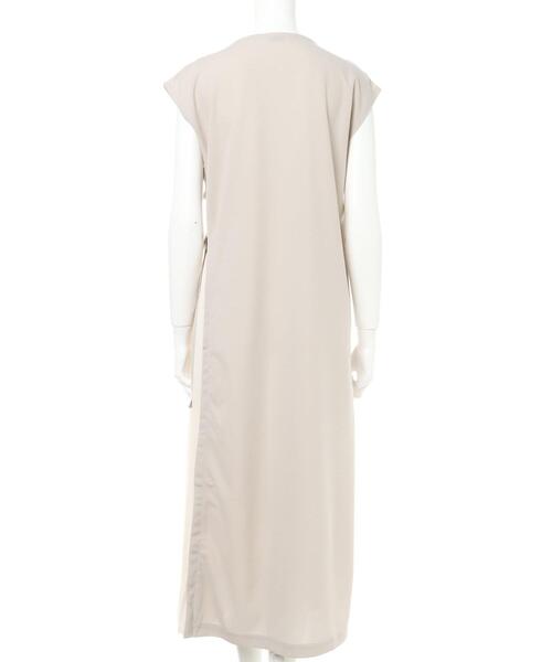 INGNI（イング）の「サイドプリーツワンピース（ワンピース・レディース・ブラック/ブラック系その他/グレー系その他/ライトカーキ・M）」の15枚目の写真