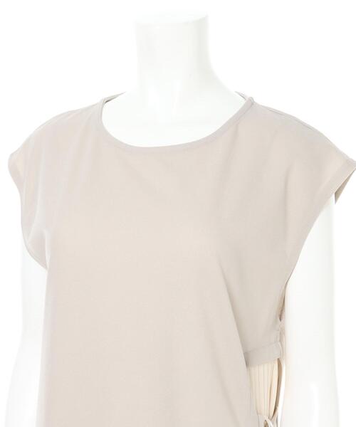 INGNI（イング）の「サイドプリーツワンピース（ワンピース・レディース・ブラック/ブラック系その他/グレー系その他/ライトカーキ・M）」の14枚目の写真