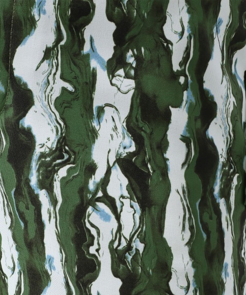 HARE（ハレ）の「マーブルストライプパンツ(HARE)（スラックス・レディース・ブラック/グリーン・FREE）」の12枚目の写真