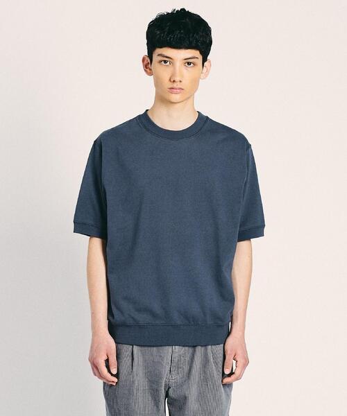 UNITED ARROWS（ユナイテッドアローズ）の「＜UNITED ARROWS ＞ スウェット Tシャツ（Tシャツ/カットソー・メンズ・ライトブルー/ライム/ホワイト/ダークグレー・LARGE/MEDIUM/X-LARGE/SMALL）」の3枚目の写真