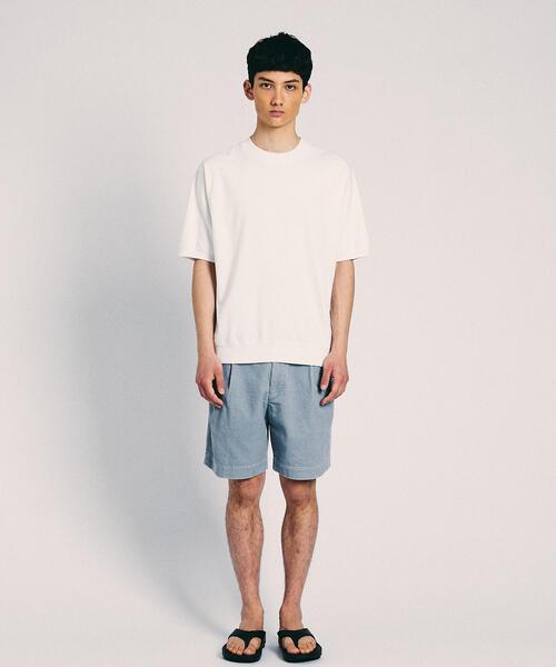 UNITED ARROWS（ユナイテッドアローズ）の「＜UNITED ARROWS ＞ スウェット Tシャツ（Tシャツ/カットソー・メンズ・ライトブルー/ライム/ホワイト/ダークグレー・LARGE/MEDIUM/X-LARGE/SMALL）」の12枚目の写真