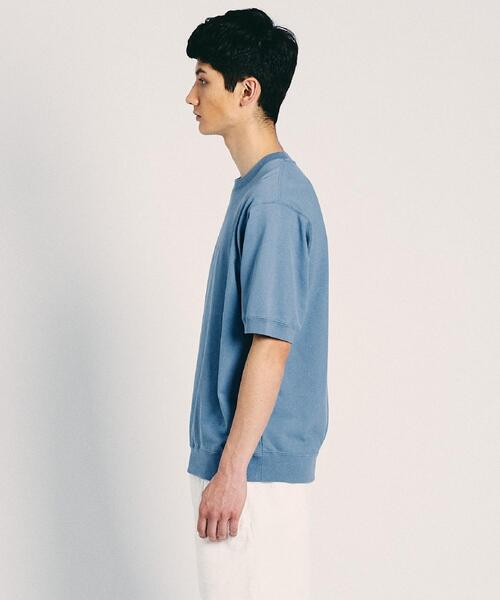 UNITED ARROWS（ユナイテッドアローズ）の「＜UNITED ARROWS ＞ スウェット Tシャツ（Tシャツ/カットソー・メンズ・ライトブルー/ライム/ホワイト/ダークグレー・LARGE/MEDIUM/X-LARGE/SMALL）」の14枚目の写真