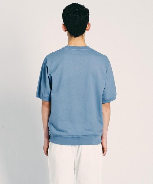 UNITED ARROWS（ユナイテッドアローズ）の「＜UNITED ARROWS ＞ スウェット Tシャツ（Tシャツ/カットソー・メンズ・ライトブルー/ライム/ホワイト/ダークグレー・LARGE/MEDIUM/X-LARGE/SMALL）」の5枚目の写真