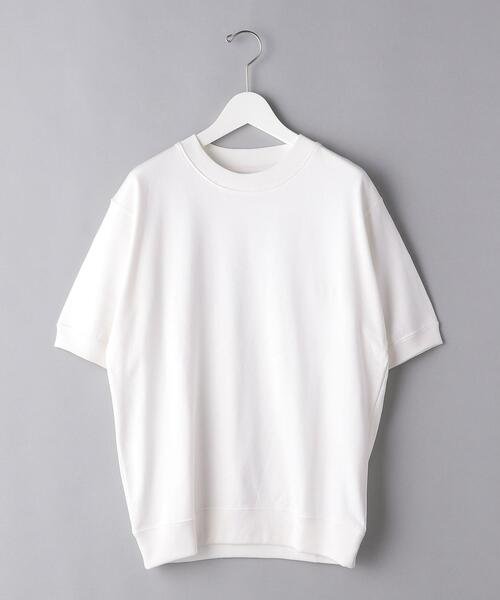UNITED ARROWS（ユナイテッドアローズ）の「＜UNITED ARROWS ＞ スウェット Tシャツ（Tシャツ/カットソー・メンズ・ライトブルー/ライム/ホワイト/ダークグレー・LARGE/MEDIUM/X-LARGE/SMALL）」の9枚目の写真