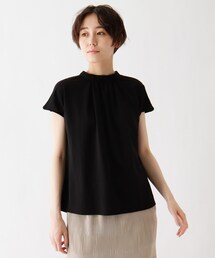 DRESKIP | ひんやりスタンドカラーTシャツ(Tシャツ/カットソー)
