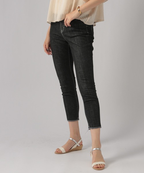 Ezick(エジック)の「カイハラスキニーデニムパンツ(デニムパンツ・レディース・ブラック/グレー・SMALL/MEDIUM)」の8枚目の写真