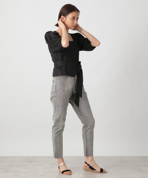 Ezick(エジック)の「カイハラスキニーデニムパンツ(デニムパンツ・レディース・ブラック/グレー・SMALL/MEDIUM)」の21枚目の写真