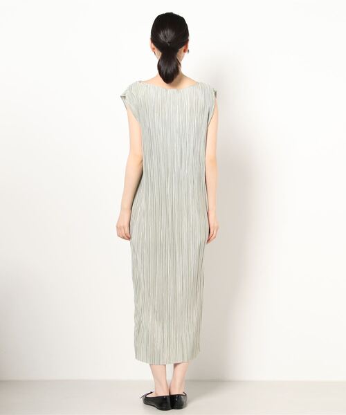 シャイニークロス ノースリーブシャツワンピース