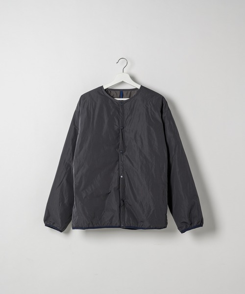 DOOPZ(ドープス)の「Inner padded cardigan(ダウンジャケット/コート・メンズ・ブラック/グレー・SMALL/MEDIUM/LARGE)」の1枚目の写真