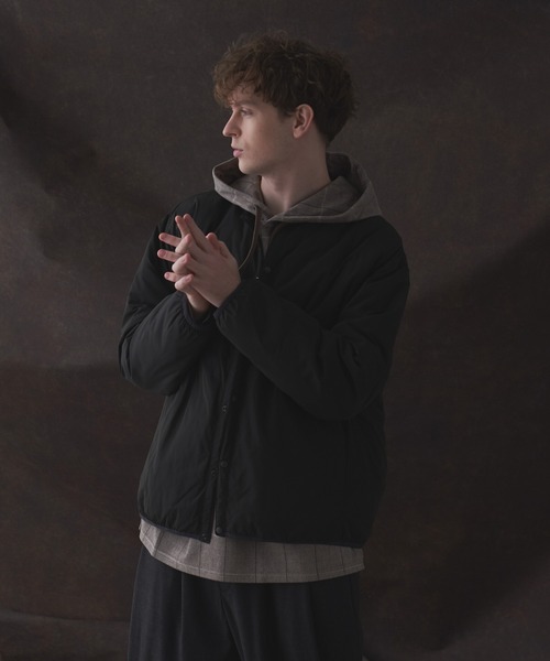 DOOPZ(ドープス)の「Inner padded cardigan(ダウンジャケット/コート・メンズ・ブラック/グレー・SMALL/MEDIUM/LARGE)」の4枚目の写真