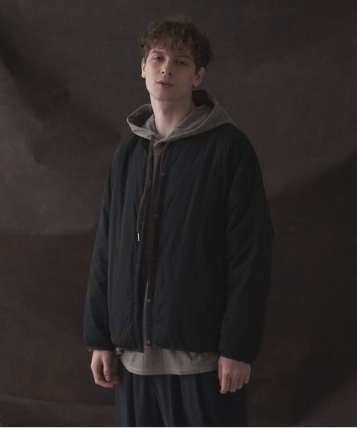 DOOPZ(ドープス)の「Inner padded cardigan(ダウンジャケット/コート・メンズ・ブラック/グレー・SMALL/MEDIUM/LARGE)」の11枚目の写真