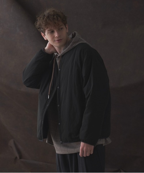 DOOPZ(ドープス)の「Inner padded cardigan(ダウンジャケット/コート・メンズ・ブラック/グレー・SMALL/MEDIUM/LARGE)」の13枚目の写真