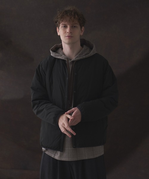 DOOPZ(ドープス)の「Inner padded cardigan(ダウンジャケット/コート・メンズ・ブラック/グレー・SMALL/MEDIUM/LARGE)」の14枚目の写真