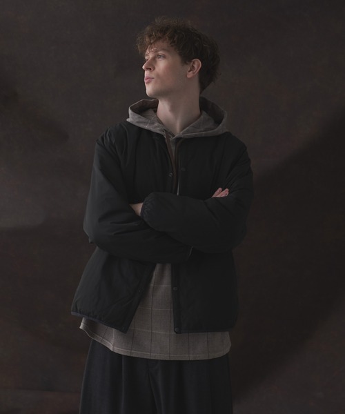 DOOPZ(ドープス)の「Inner padded cardigan(ダウンジャケット/コート・メンズ・ブラック/グレー・SMALL/MEDIUM/LARGE)」の16枚目の写真