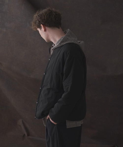 DOOPZ(ドープス)の「Inner padded cardigan(ダウンジャケット/コート・メンズ・ブラック/グレー・SMALL/MEDIUM/LARGE)」の20枚目の写真