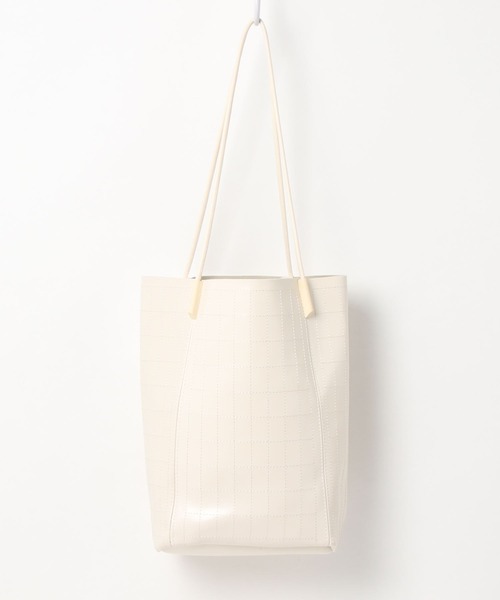 Ambre Neige(アンブルネージュ)の「ポーチツキゴウヒトート/【WEB/EC限定商品】(トートバッグ・レディース・ブラック/アイボリー/ナチュラル・FREE)」の4枚目の写真