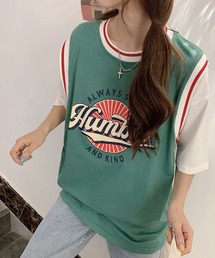 HumbleサークルプリントドッキングTシャツ【ZOZOTOWN限定】