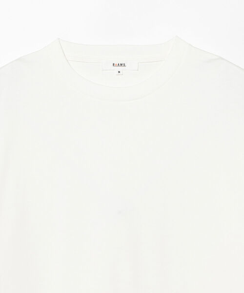 BeAMS DOT（ビームスドット）の「BeAMS DOT / サイドスリット クルーネックTシャツ（Tシャツ/カットソー・メンズ・ブラック/ホワイト・LARGE/MEDIUM）」の16枚目の写真