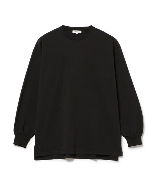 BeAMS DOT（ビームスドット）の「BeAMS DOT / サイドスリット クルーネックTシャツ（Tシャツ/カットソー・メンズ・ブラック/ホワイト・LARGE/MEDIUM）」の19枚目の写真