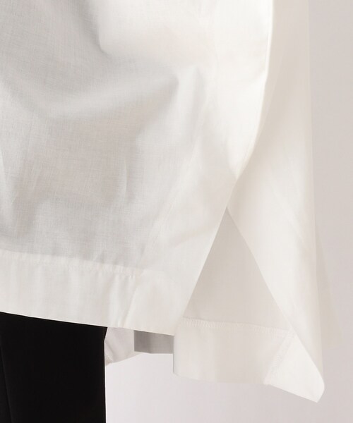 SHOO・LA・RUE（シューラルー）の「◆ピンタックドルマンシャツ（シャツ/ブラウス・レディース・ダークグリーン/オフホワイト/キャメル/ブラック・00）」の14枚目の写真