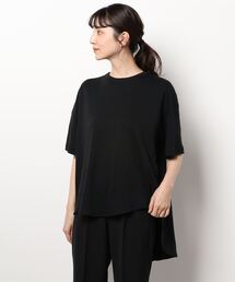 AMERICAN HOLIC | バックタック半袖カットチュニック(Tシャツ/カットソー)