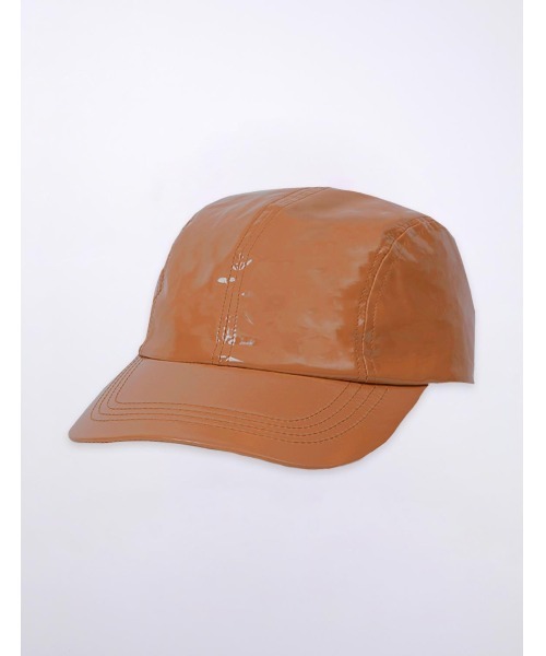 MR.GENTLEMAN（ミスタージェントルマン）の「ENAMEL JET CAP（キャップ・メンズ・ブラック/ベージュ/グレー/オリーブ/ブラウン系その他・FREE）」の4枚目の写真