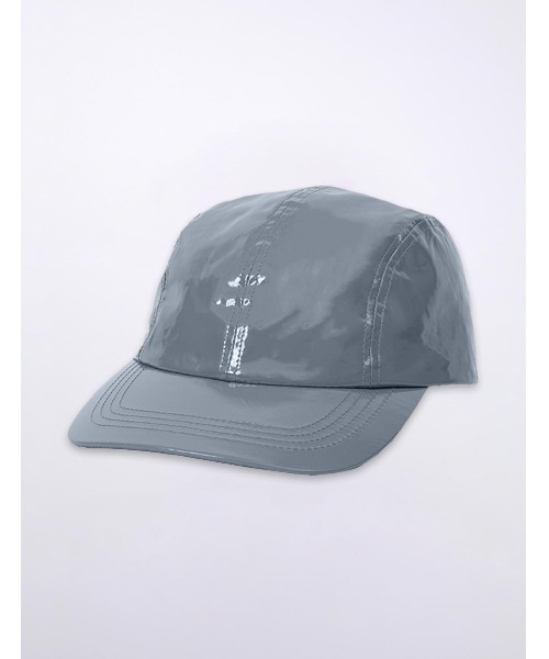 MR.GENTLEMAN（ミスタージェントルマン）の「ENAMEL JET CAP（キャップ・メンズ・ブラック/ベージュ/グレー/オリーブ/ブラウン系その他・FREE）」の3枚目の写真