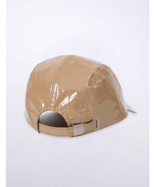 MR.GENTLEMAN（ミスタージェントルマン）の「ENAMEL JET CAP（キャップ・メンズ・ブラック/ベージュ/グレー/オリーブ/ブラウン系その他・FREE）」の6枚目の写真