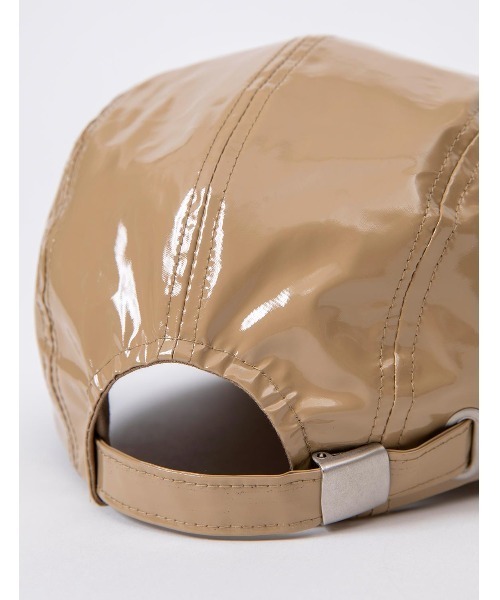 MR.GENTLEMAN（ミスタージェントルマン）の「ENAMEL JET CAP（キャップ・メンズ・ブラック/ベージュ/グレー/オリーブ/ブラウン系その他・FREE）」の8枚目の写真