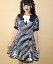 Secret Honey | ハートブローチ付ツイードタイトワンピース(ワンピース)