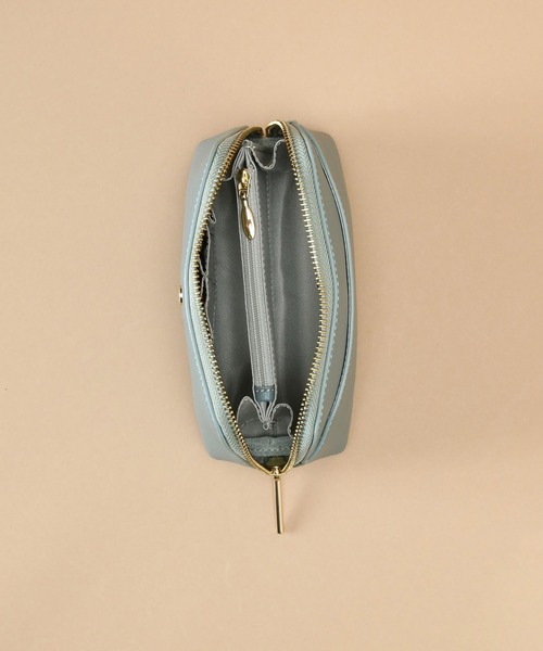 Samantha Thavasa（サマンサタバサ）の「シンプルポーチ 大サイズ（ポーチ・レディース・ブラック/ミント/グレイッシュベージュ/ピンク・FREE）」の12枚目の写真
