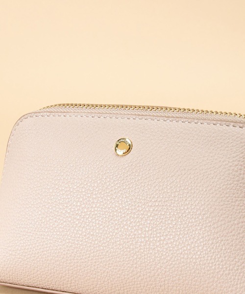 Samantha Thavasa（サマンサタバサ）の「シンプルポーチ 大サイズ（ポーチ・レディース・ブラック/ミント/グレイッシュベージュ/ピンク・FREE）」の5枚目の写真