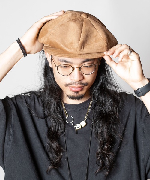 CA4LA（カシラ）の「SHOW LS3（キャスケット・メンズ・ブラック/ベージュ/グレー・ONESIZE）」の3枚目の写真