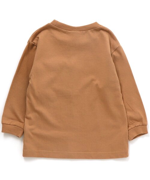 BREEZE（ブリーズ）の「2柄5色ポケットTシャツ（Tシャツ/カットソー・キッズ・ブラック/エンジ/グレー/オフホワイト/ベージュ・110/120/150/130/140/100/160/90）」の18枚目の写真