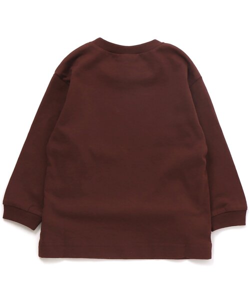 BREEZE（ブリーズ）の「2柄5色ポケットTシャツ（Tシャツ/カットソー・キッズ・ブラック/エンジ/グレー/オフホワイト/ベージュ・110/120/150/130/140/100/160/90）」の19枚目の写真