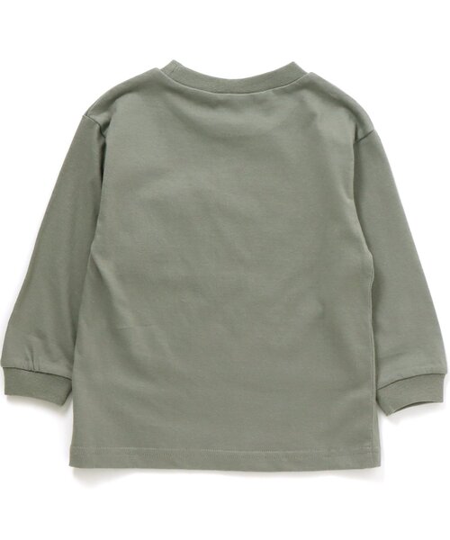 BREEZE（ブリーズ）の「2柄5色ポケットTシャツ（Tシャツ/カットソー・キッズ・ブラック/エンジ/グレー/オフホワイト/ベージュ・110/120/150/130/140/100/160/90）」の17枚目の写真