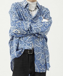 WESTBOY（ウエストボーイ）の「【WB ORIGINALS】Ethnic Printed Dress Shirt WO21W2TP03（シャツ/ブラウス・メンズ）」