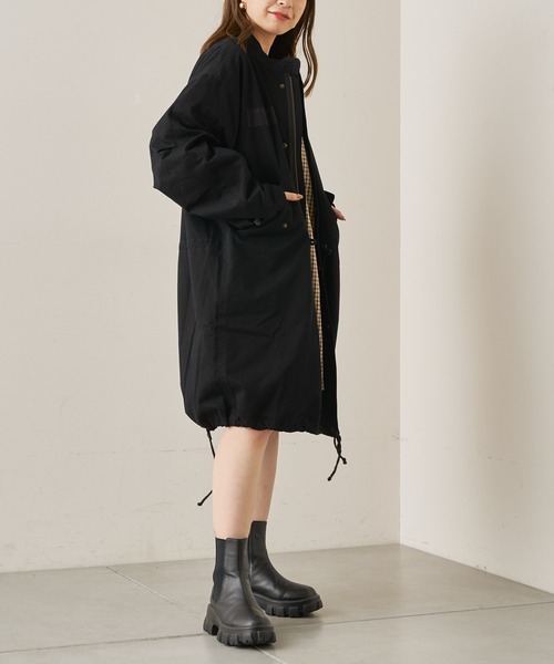 Chico（チコ）の「3wayライナー付きボリュームモッズ（モッズコート