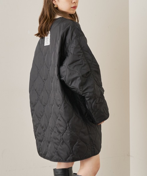 Chico（チコ）の「3wayライナー付きボリュームモッズ（モッズコート・レディース・カーキ/ブラック・FREE）」の15枚目の写真