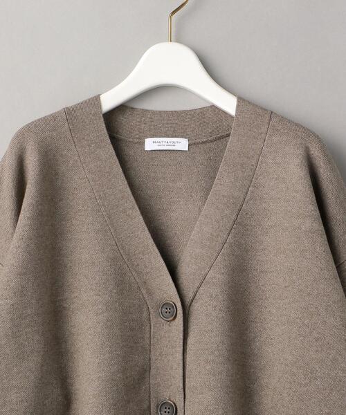 BEAUTY&YOUTH UNITED ARROWS（ビューティーアンドユースユナイテッドアローズ）の「BY Vネックニット カーディガン -ウォッシャブル-◆（カーディガン/ボレロ・レディース・ブラック/イエロー/モカ・FREE）」の16枚目の写真
