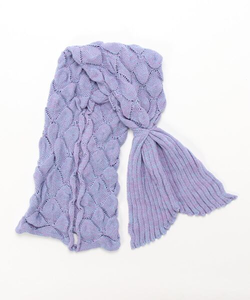 あったかい脚を温めてくれるマーメイドブランケット