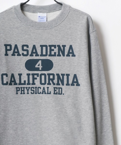 Champion（チャンピオン）の「Champion/チャンピオン カレッジプリント クルーネック スウェット トレーナー（スウェット・メンズ・ホワイト/ブラック/グレー/ブルー・M/XL/L）」の3枚目の写真