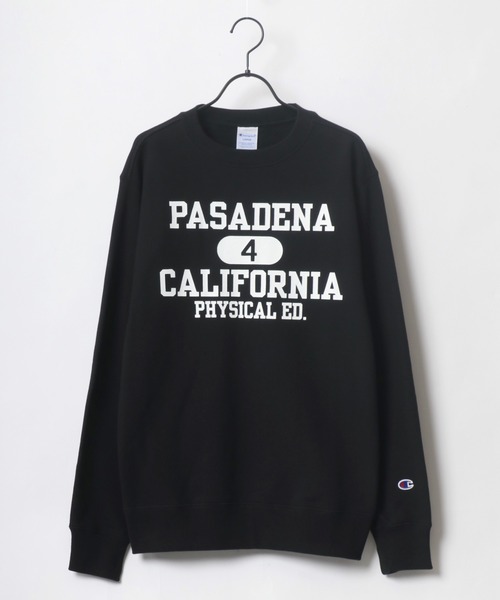 Champion（チャンピオン）の「Champion/チャンピオン カレッジプリント クルーネック スウェット トレーナー（スウェット・メンズ・ホワイト/ブラック/グレー/ブルー・M/XL/L）」の8枚目の写真