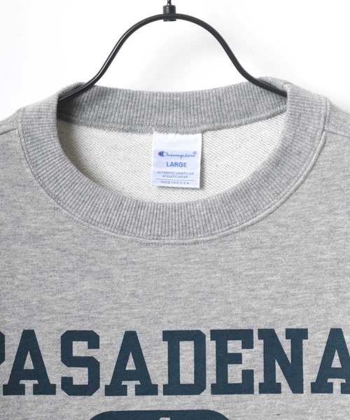 Champion（チャンピオン）の「Champion/チャンピオン カレッジプリント クルーネック スウェット トレーナー（スウェット・メンズ・ホワイト/ブラック/グレー/ブルー・M/XL/L）」の11枚目の写真