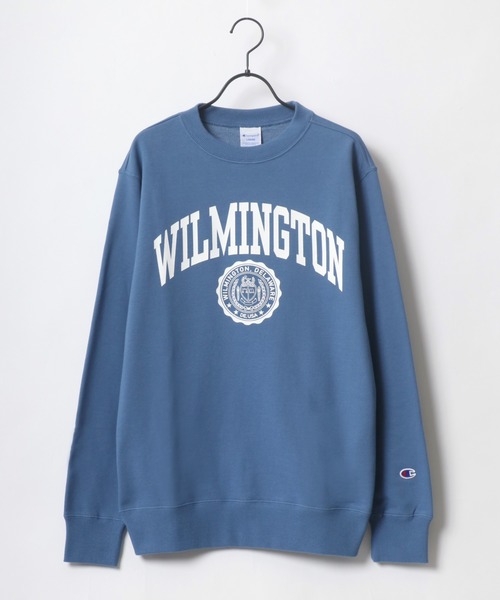 Champion（チャンピオン）の「Champion/チャンピオン カレッジプリント クルーネック スウェット トレーナー（スウェット・メンズ・ホワイト/ブラック/グレー/ブルー・M/XL/L）」の10枚目の写真