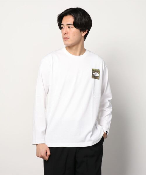 THE NORTH FACE(ザノースフェイス)の「【別注】ザ ノース フェイス THE NORTH FACE THE NORTH FACE?アルペンコラボTシャツ 限定コラボ(Tシャツ/カットソー・メンズ・ホワイト/ブラック/グリーン・LL/M/L/S)」の2枚目の写真