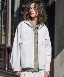 CASPER JOHN | 【UPCYCLED TEXTILE】 Sailor zip blouson/セーラージップブルゾン(ブルゾン)