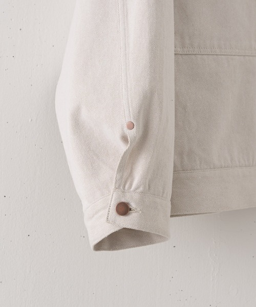 CASPER JOHN（キャスパージョン）の「【UPCYCLED TEXTILE】 Sailor zip blouson/セーラージップブルゾン（ブルゾン・メンズ・ホワイト/ネイビー・SMALL/MEDIUM/LARGE）」の22枚目の写真