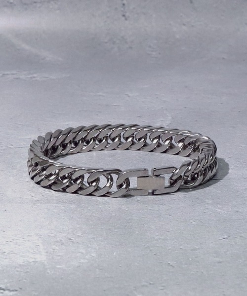 SBG(エスビー)の「SBG 喜平チェーンブレスレット(ブレスレット・メンズ・ブラック/シルバー/ゴールド/ブラック系その他/シルバー系その他/ゴールド系その他/ブラック系その他2/シルバー系その他2/ゴールド系その他2/ブラック系その他3/シルバー系その他3/ゴールド系その他3・20cm/21cm/21.5cm)」の8枚目の写真