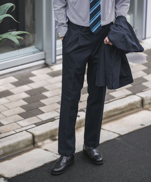URBAN RESEARCH DOORS(アーバンリサーチドアーズ)の「LIFE STYLE TAILOR Move it アクティブパンツ(スーツパンツ・メンズ・ネイビー/ブラック・44/50/48/46)」の1枚目の写真